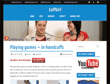 Tablet Screenshot of cuffgirls.com